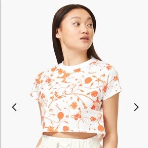 Fiorrucci crop top 🧡🤍🧡